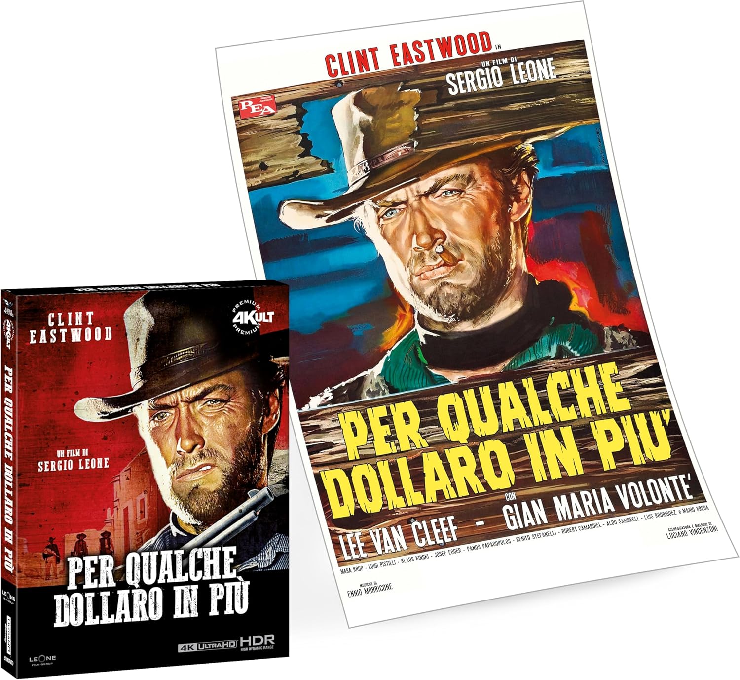 Blu-Ray 4K Uhd Per Qualche Dollaro In Piu' (4K Ultra Hd + Blu-Ray Hd