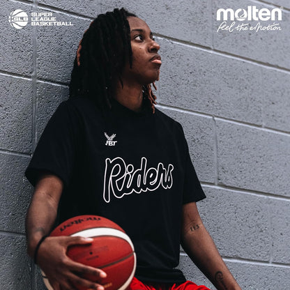 Molten B6G4550 Basketball I The Official Game Ball of British Hoops! I Size 6 I Game-Ready Pebble I Premium Composite Leather I Super League Basketball