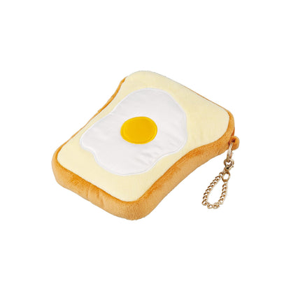 Marushin Pouch yup! (Yap! Bread Egg Toast Food Funny Pencil Case Cosmetic Pouch 0585015500