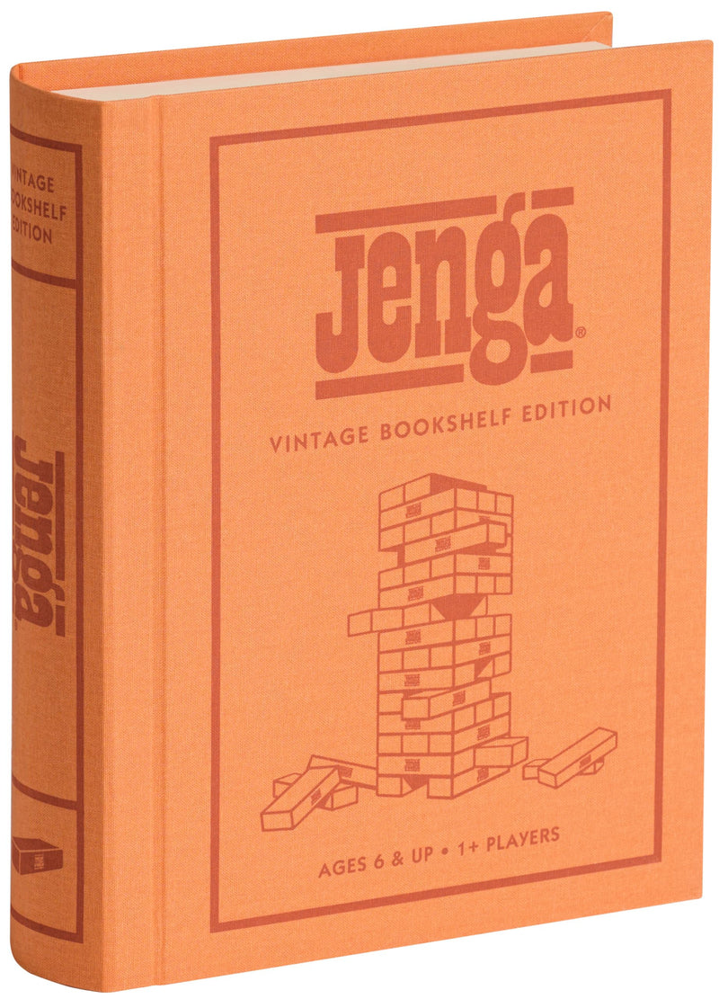 Jenga Vintage Bookshelf Edition