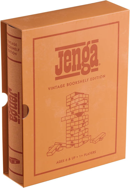 Jenga Vintage Bookshelf Edition