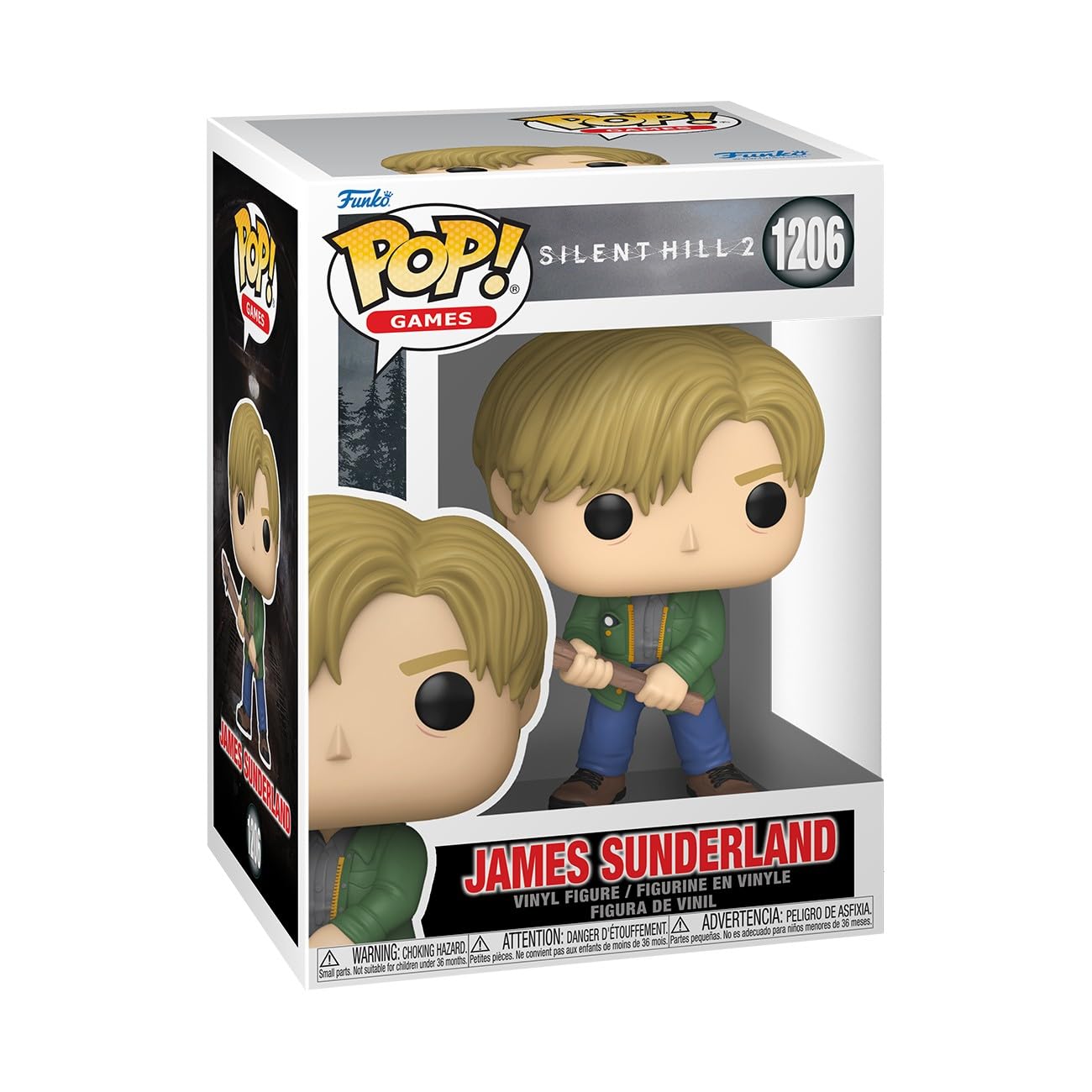 Funko POP! Games: Silent Hill - James Sunderland - Collectable Vinyl Figure - Gift Idea - Official Merchandise - Toys For Kids & Adults - Model Figure for Collectors and Display