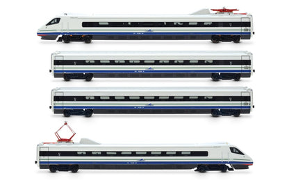 Rivarossi HR2963 Cisalpino, ETR 470 original livery with red front stripe, 4-unit base set, ep. V Railway Locomotive + Coaches
