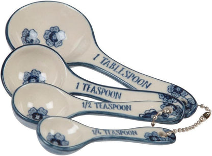 Sass & Belle Blue Willow Floral Measuring Spoons