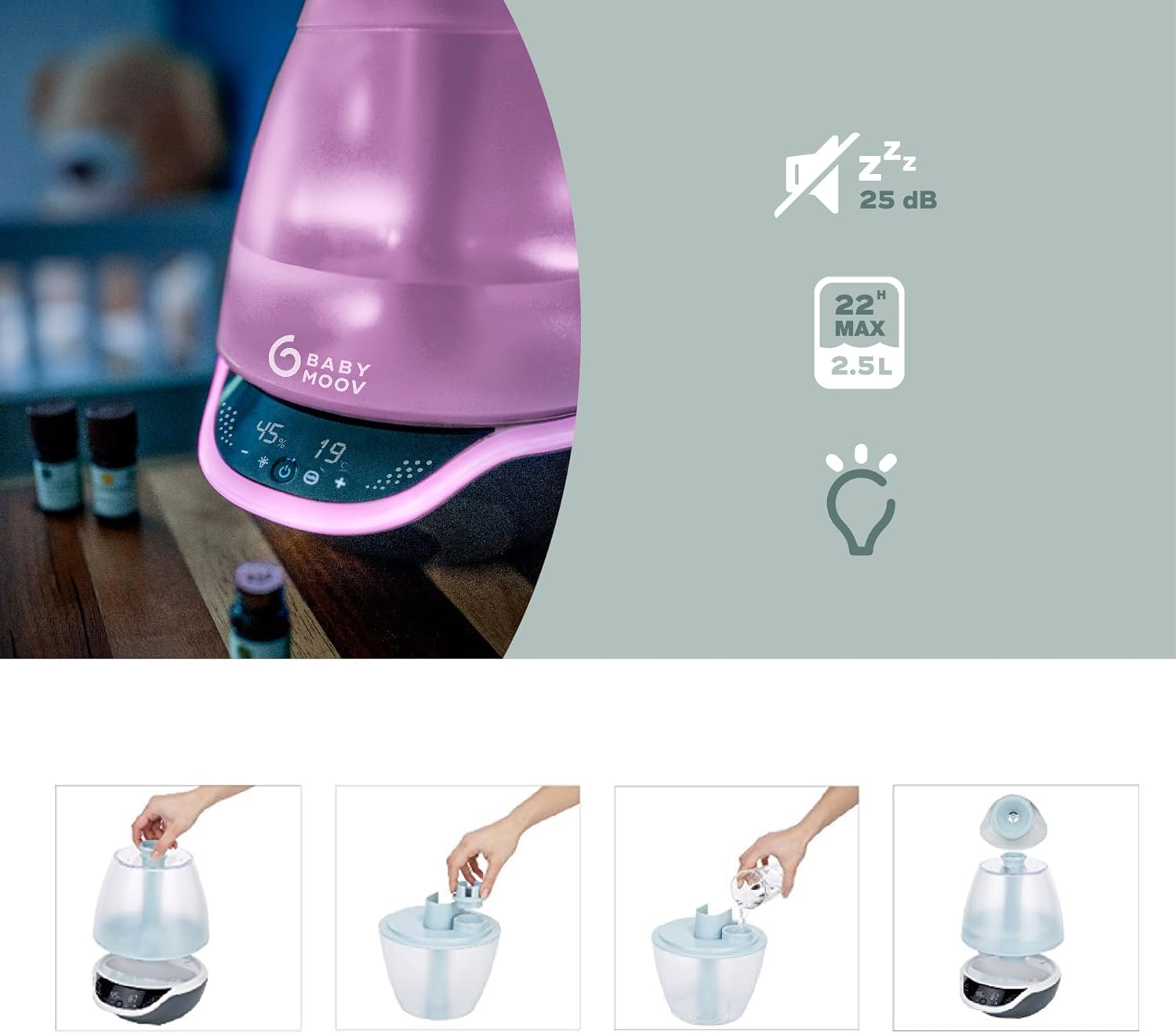 Babymoov - Hygro+ Humidifier