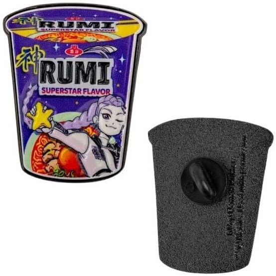 Cinereplicas - Kpop Demon Hunters - Rumi Superstar Flavor Noodles Pin Badge