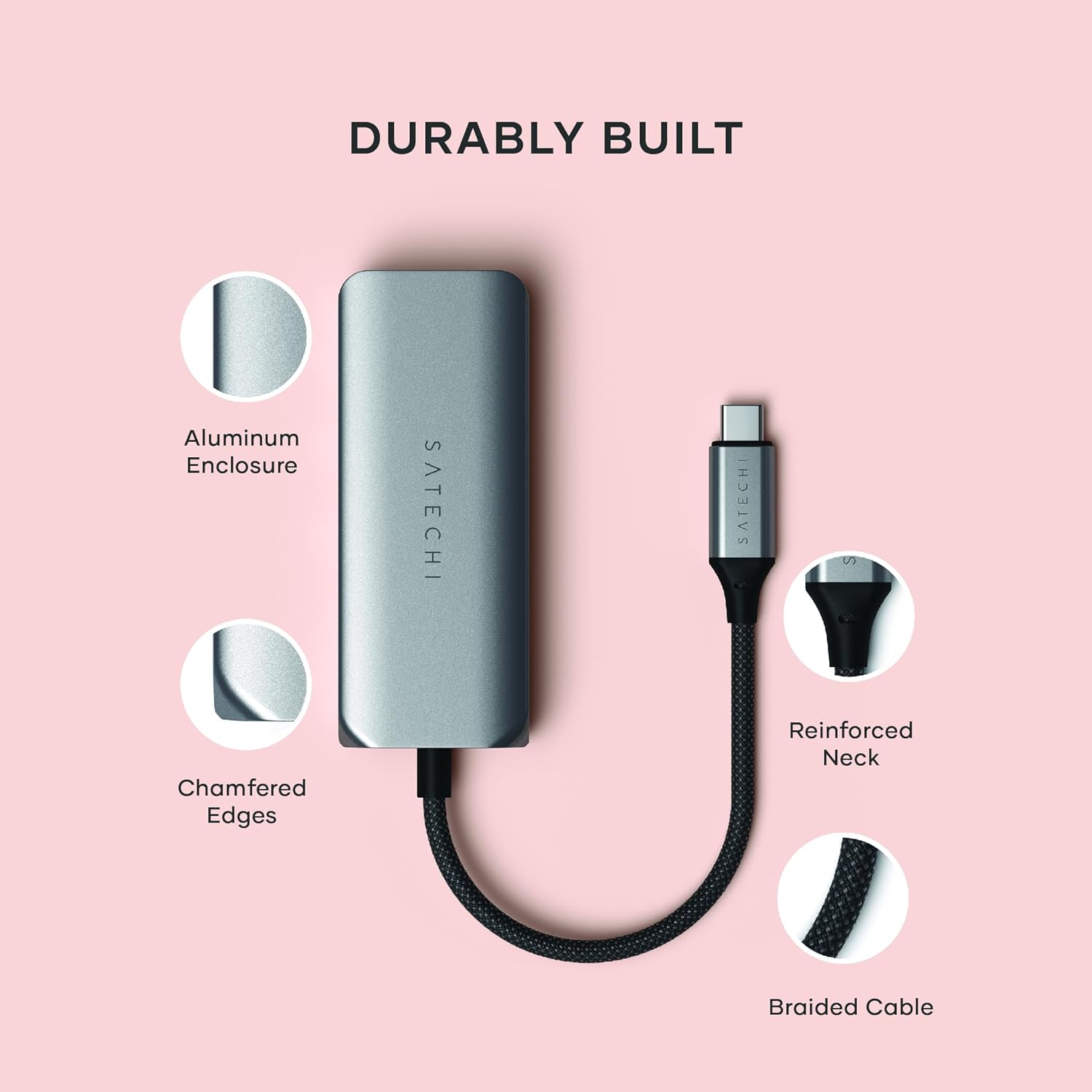 Satechi 4-In-1 Usb-C Hub Eth