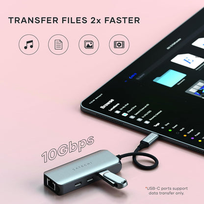 Satechi 4-In-1 Usb-C Hub Eth