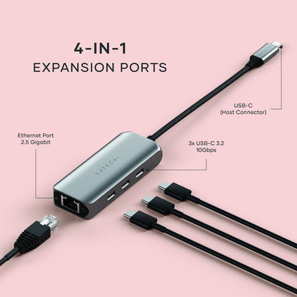 Satechi 4-In-1 Usb-C Hub Eth