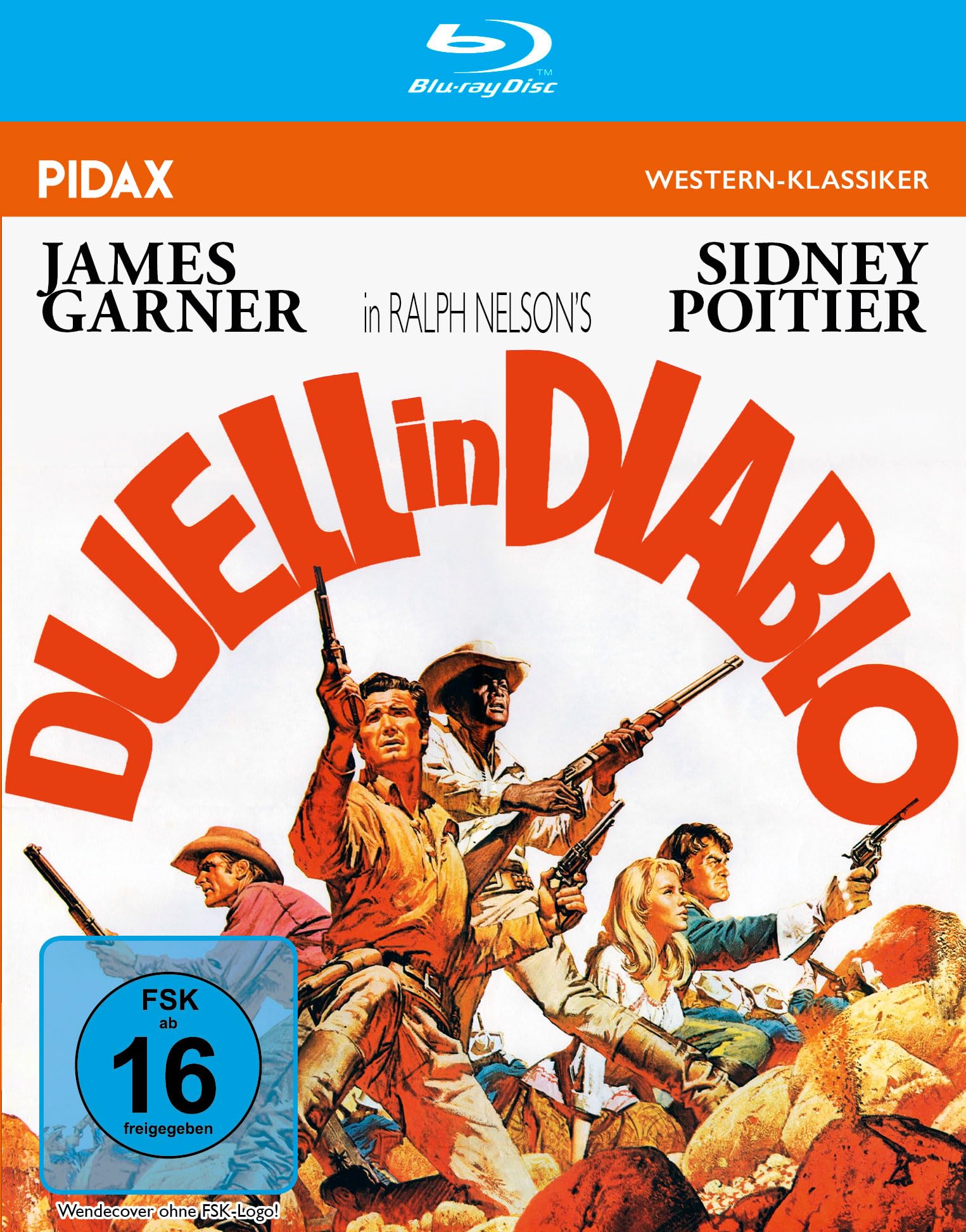 Duell in Diablo / Packender Kultwestern mit James Garner und Sidney Poitier (Pidax Western-Klassiker