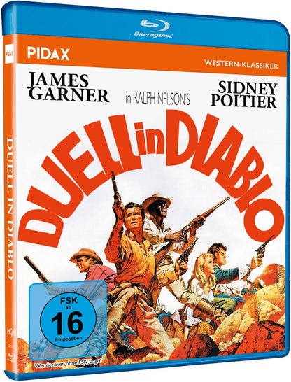 Duell in Diablo / Packender Kultwestern mit James Garner und Sidney Poitier (Pidax Western-Klassiker