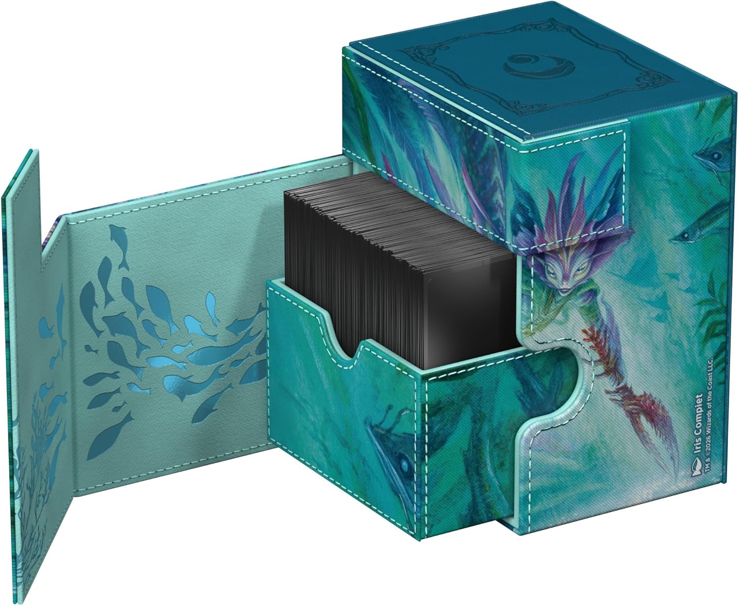 Ultimate Guard Flip'n'Tray 133+ Xenoskin Magic: The Gathering "Lorwyn Eclipsed" - Silvergill Mentor