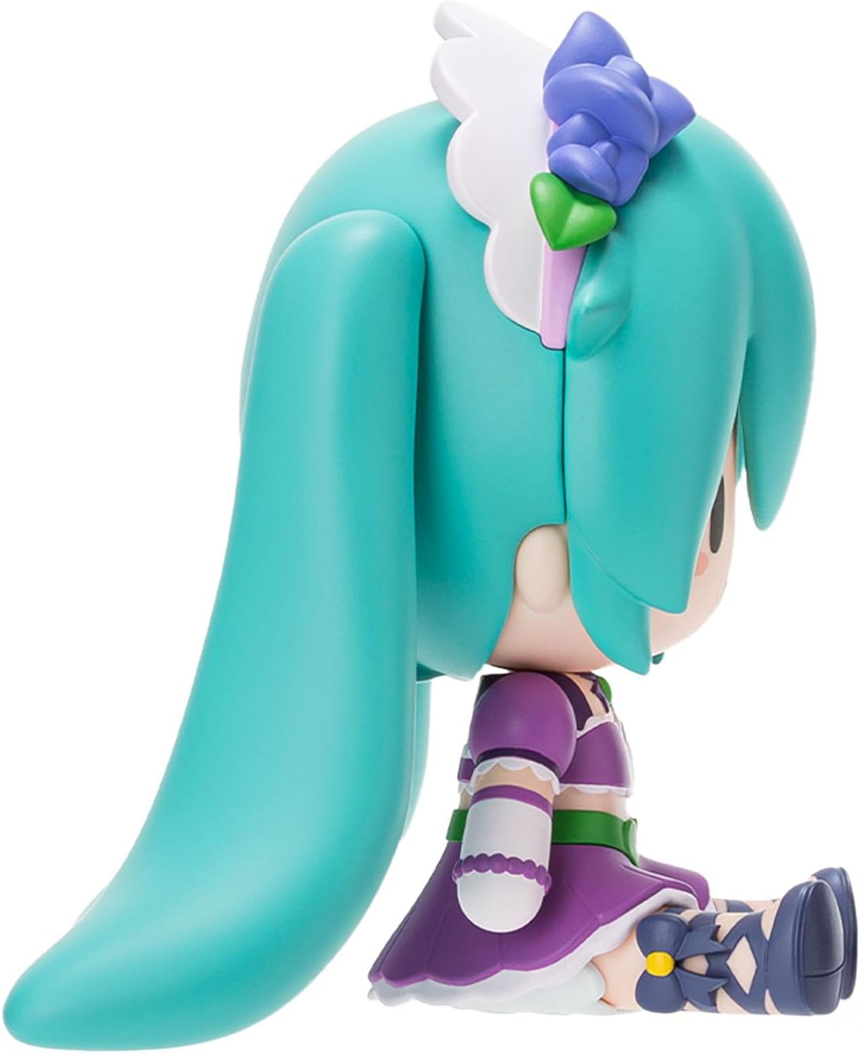 SEGA-fuwa Petit Hatsune Miku x Love and Berry Dress Up and Dance! Chibi Figure Sparkly Purple