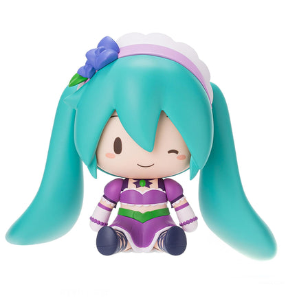 SEGA-fuwa Petit Hatsune Miku x Love and Berry Dress Up and Dance! Chibi Figure Sparkly Purple
