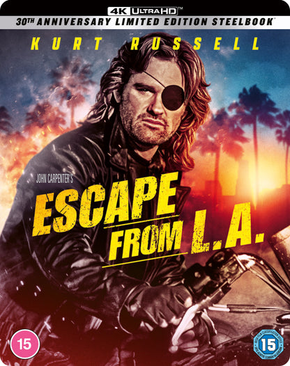 Escape from L.A. Limited Edition 4K UHD Steelbook
