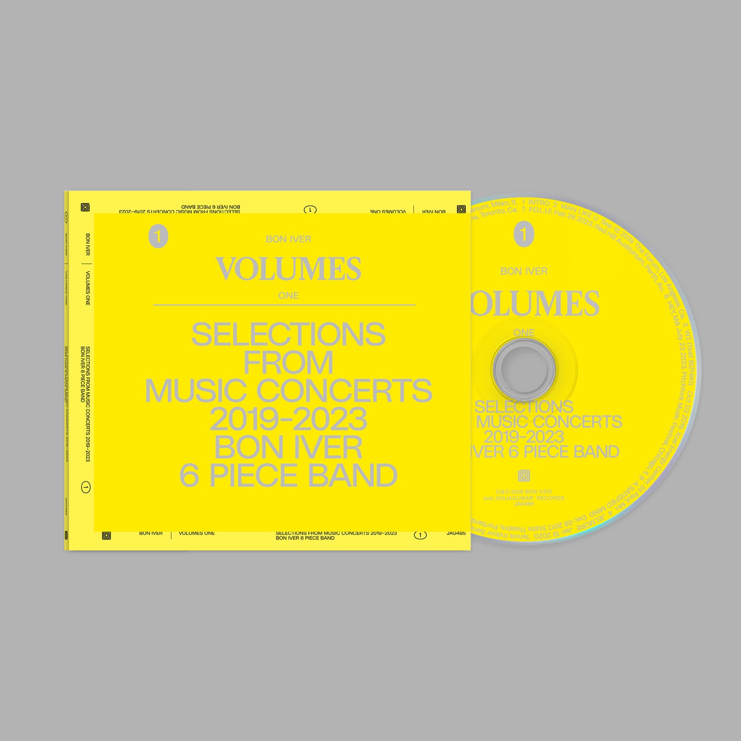 VOLUMES: ONE - SELECTIONS from MUSIC CONCERTS 2019-2023