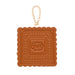 Marushin Pouch Yup! Cream Sand Cookie Square Synthetic Leather 0585031800