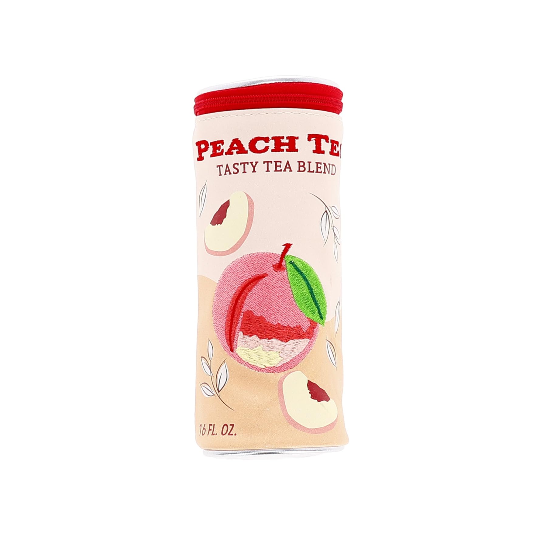 Marushin Pouch Yup! Peach Tea Pen Pouch, Synthetic Leather, 0585034100