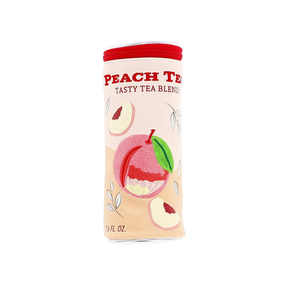 Marushin Pouch Yup! Peach Tea Pen Pouch, Synthetic Leather, 0585034100