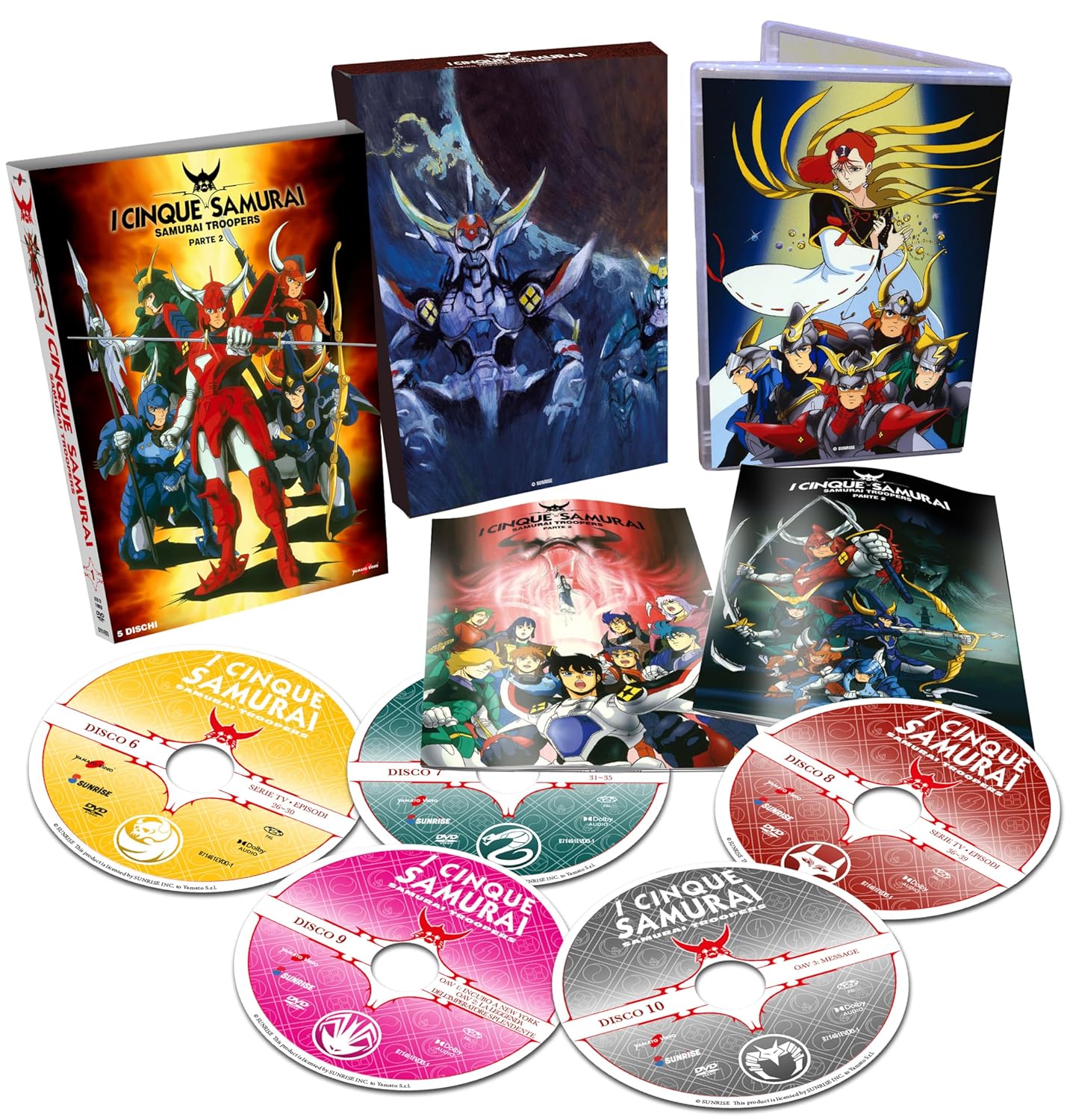 I Cinque Samurai - Pt. 2 - (5 Dvd