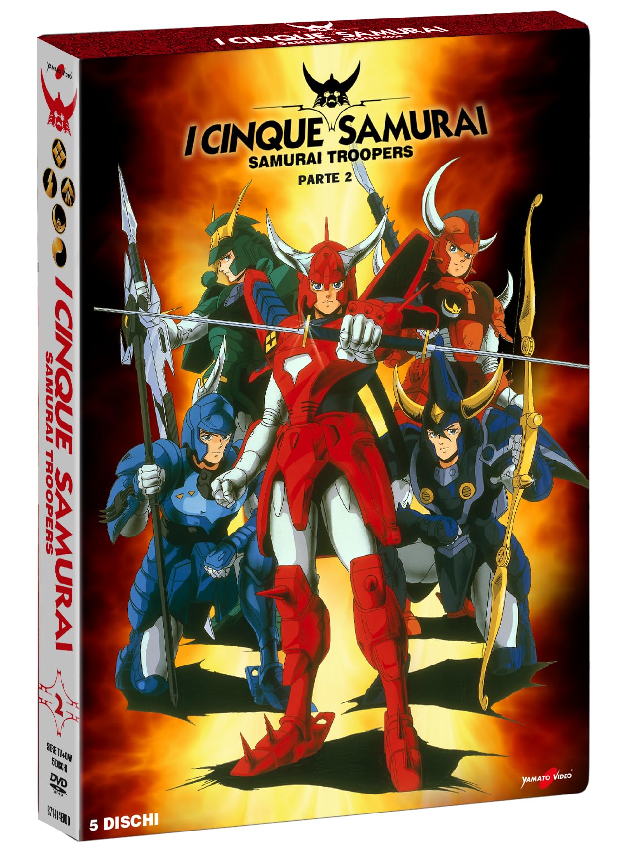 I Cinque Samurai - Pt. 2 - (5 Dvd
