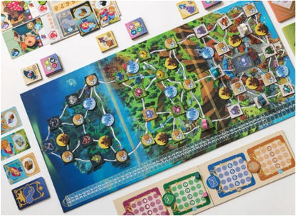 Delivery Witches Chibig Style Ghibli Inspired Mika and The Witch's Mountain Family Board Game