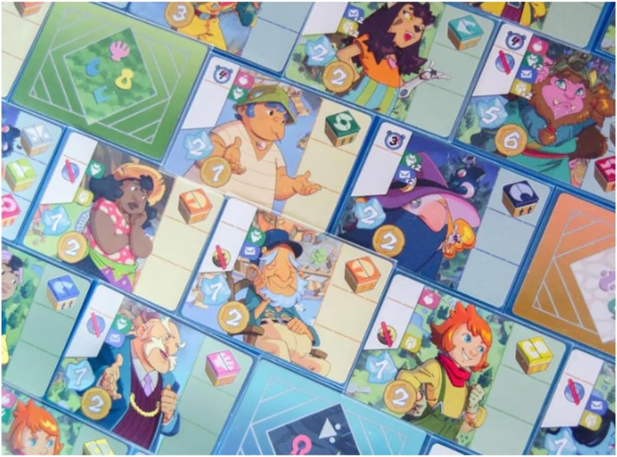 Delivery Witches Chibig Style Ghibli Inspired Mika and The Witch's Mountain Family Board Game