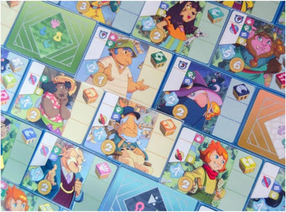 Delivery Witches Chibig Style Ghibli Inspired Mika and The Witch's Mountain Family Board Game
