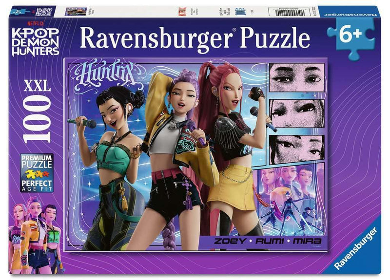 Ravensburger K-Pop Demon Hunters 100 Piece XXL Jigsaw for Kids Ages 6+ Large Format Character Puzzle