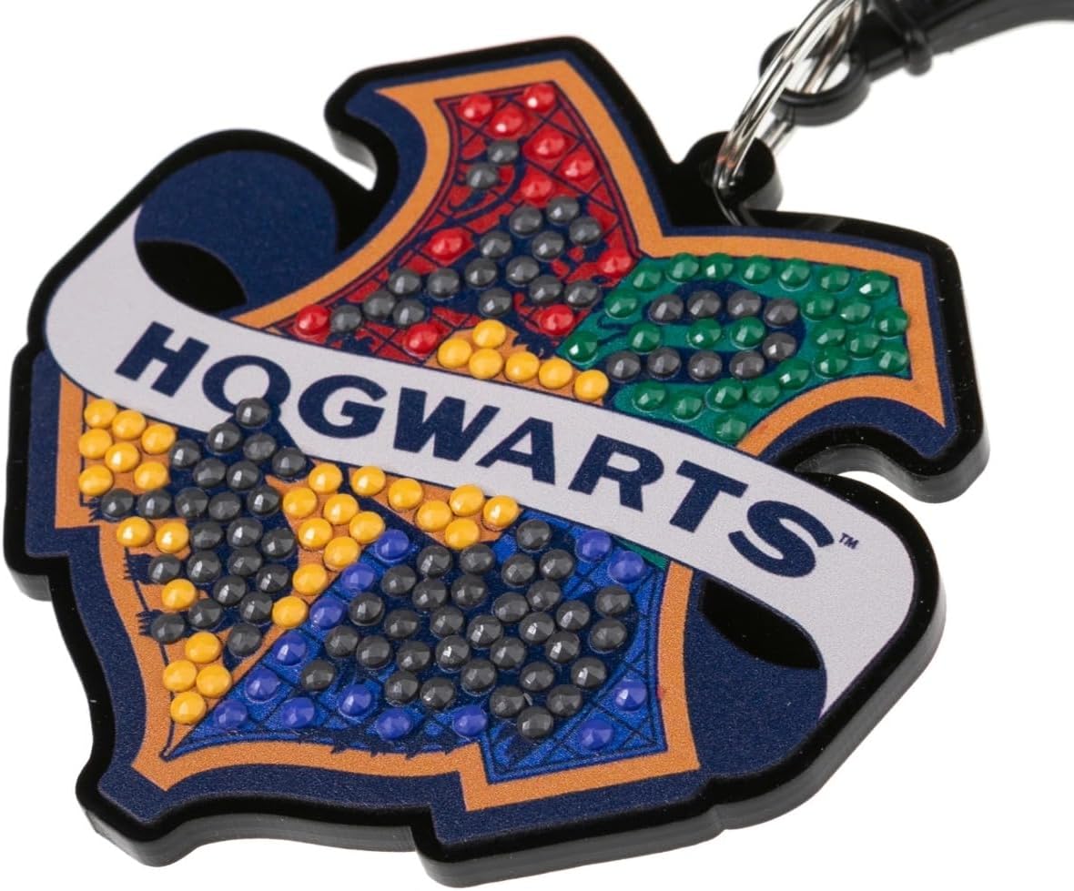 Hogwarts Badge Crystal Art Bag Charm