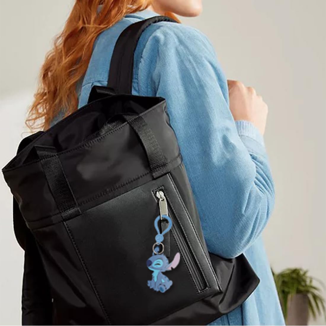 Stitch Crystal Art Bag Charm