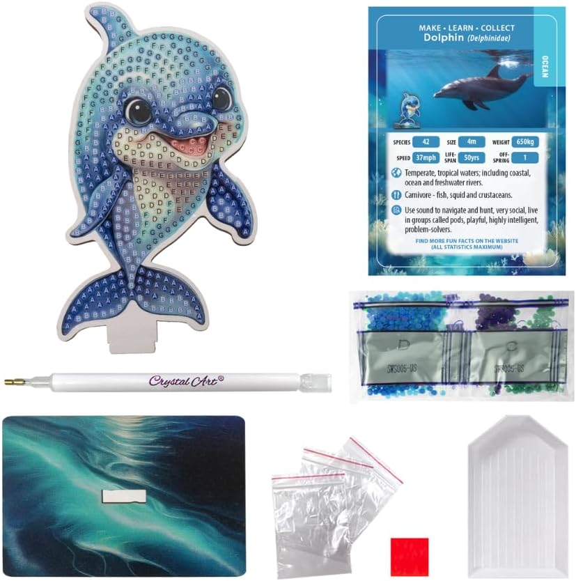 Dolphin Crystal Art Buddy