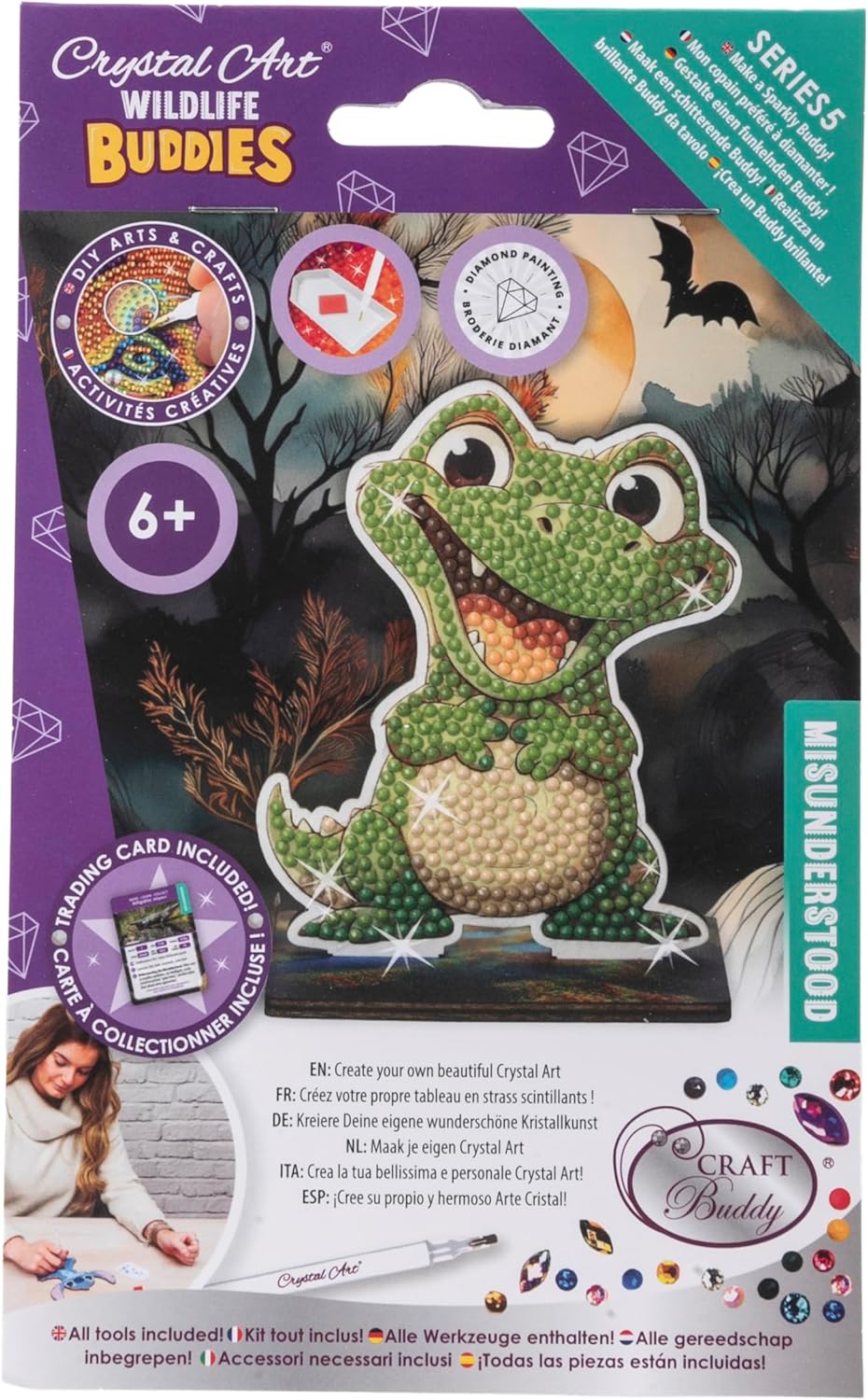 Aligator Crystal Art Buddy