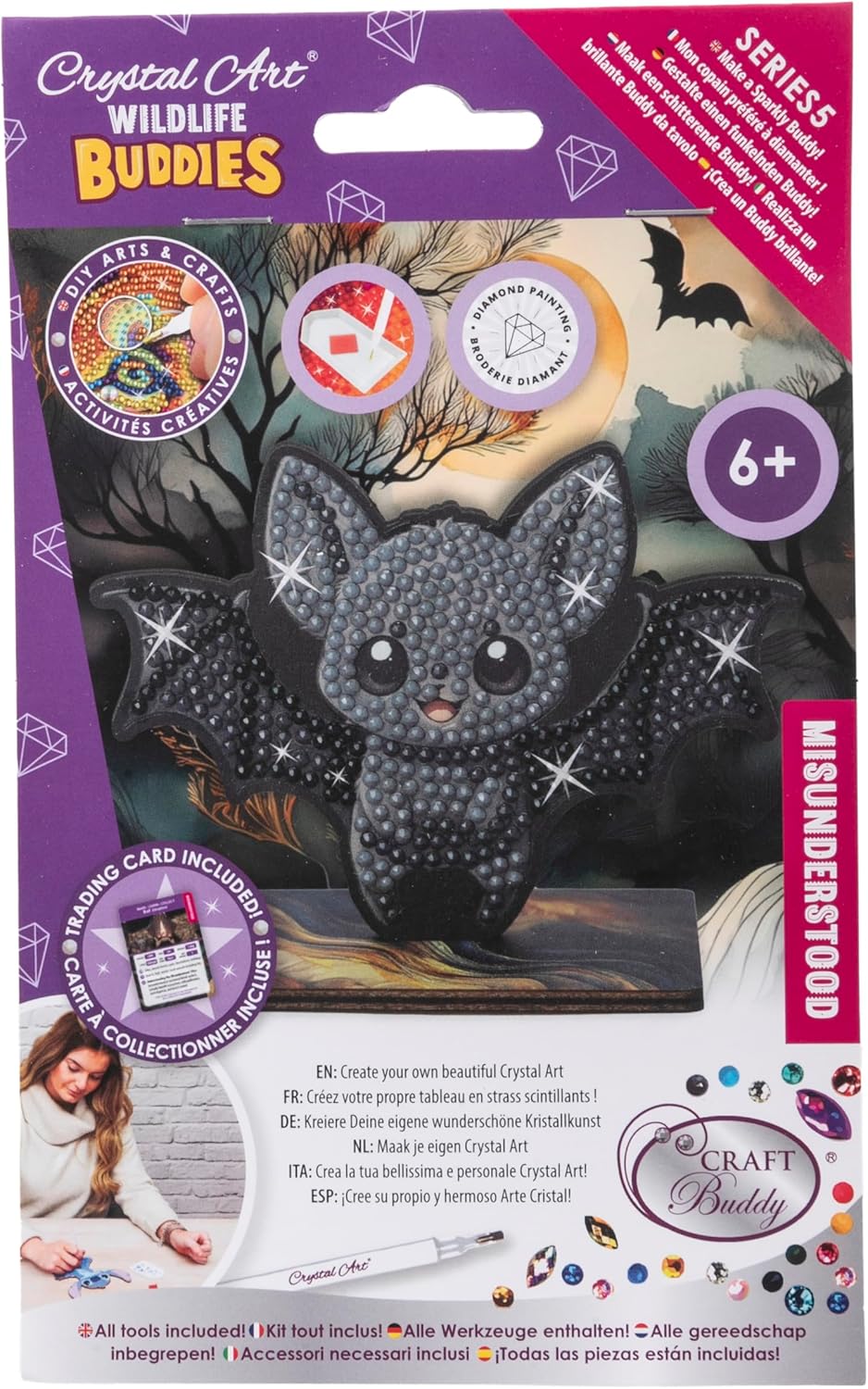 Bat Crystal Art Buddy
