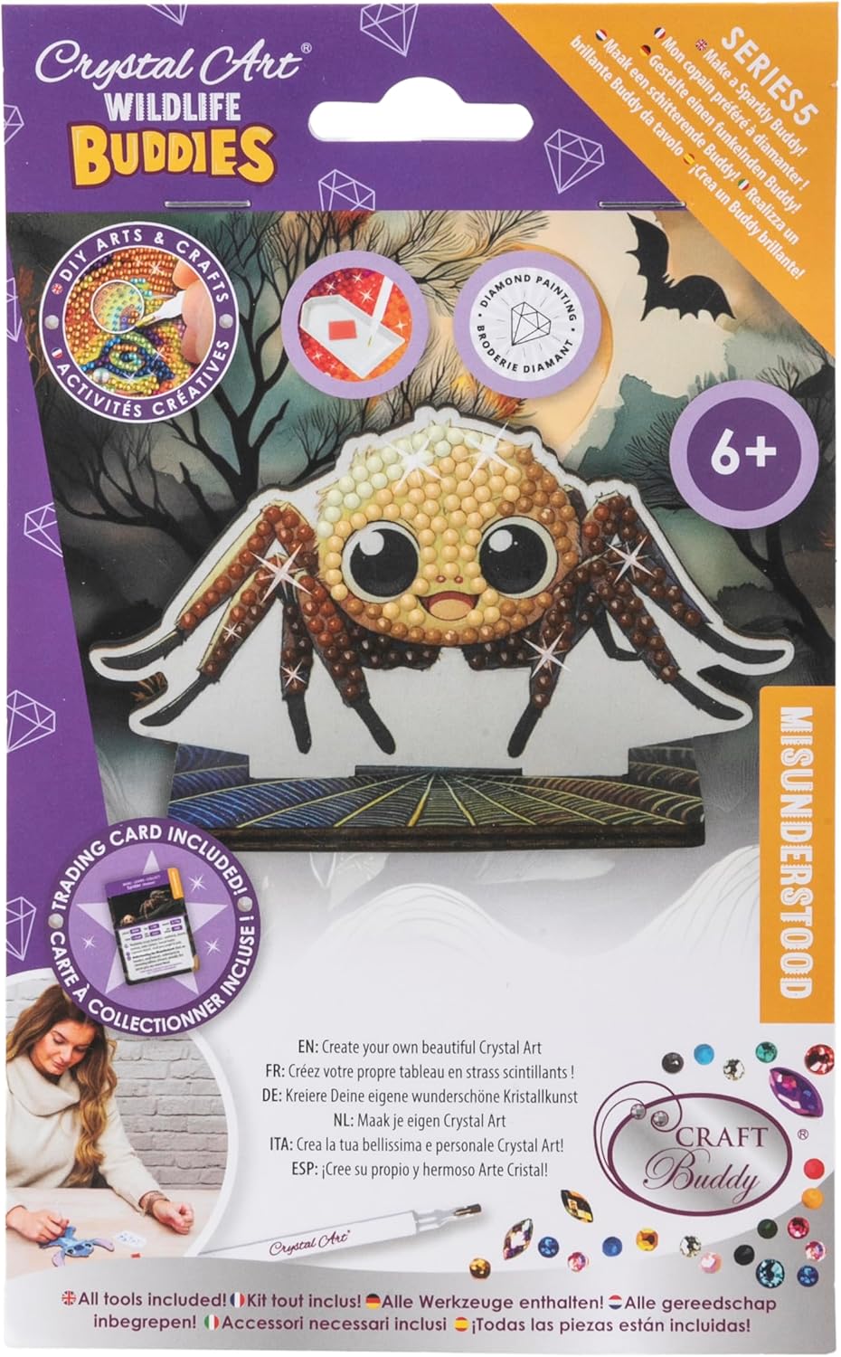 Spider Crystal Art Buddy