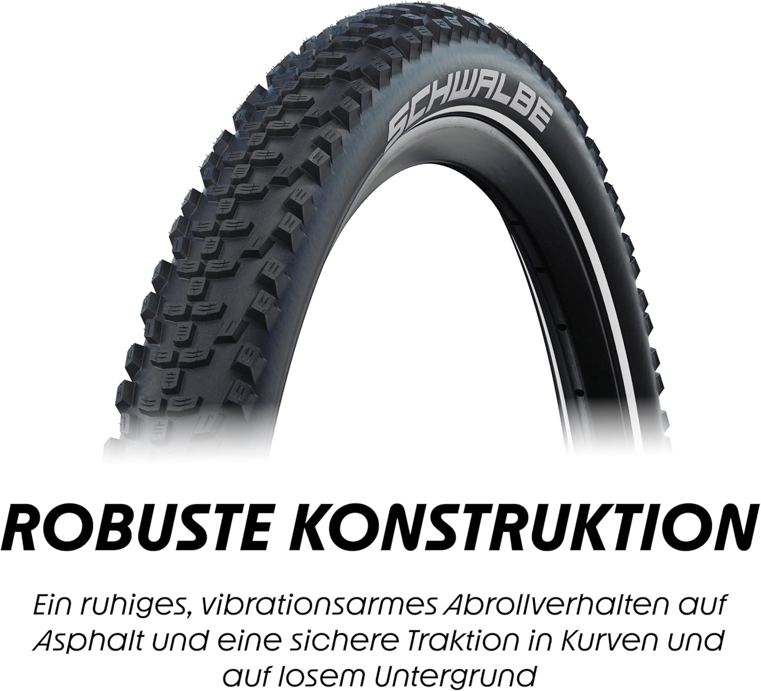 Schwalbe Drahtreifen Smart Sam K-Guard (Kids) // 40-203, Farbe:schwarz, 12x1,50