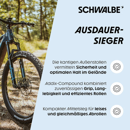 Schwalbe Drahtreifen Smart Sam K-Guard (Kids) // 40-203, Farbe:schwarz, 12x1,50