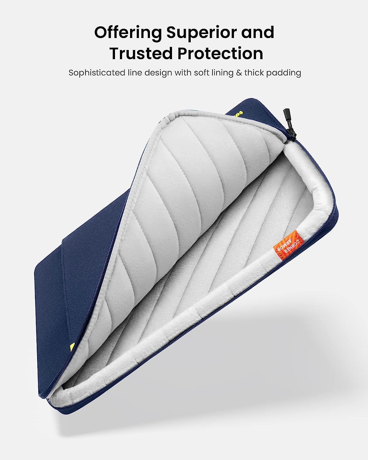 Tomtoc Defender-A13 Navy Blue Notebook Sleeve