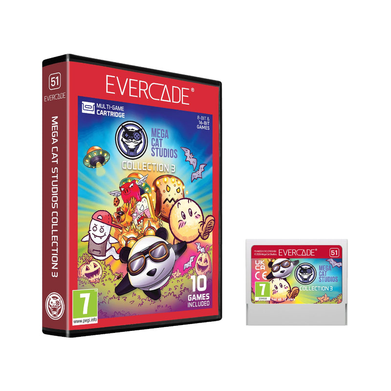 MEGA CAT Studios Collection 3 - Evercade, Evercade Mega Cat Collection 3