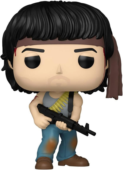 Funko POP! Movies: Rambo First Blood - John Rambo - Sammelbare Vinylfigur - Geschenkidee - Offizielles Merchandise - Spielzeug für Kinder & Erwachsene - Modellfigur für Sammler und zur Ausstellung