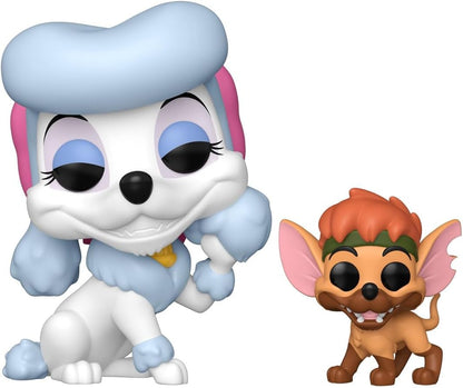 Funko POP! & Buddy: Oliver and Company - Georgette with Tito - Collectable Vinyl Figure - Gift Idea - Official Merchandise - Toys For Kids & Adults - Model Figure for Collectors and Display