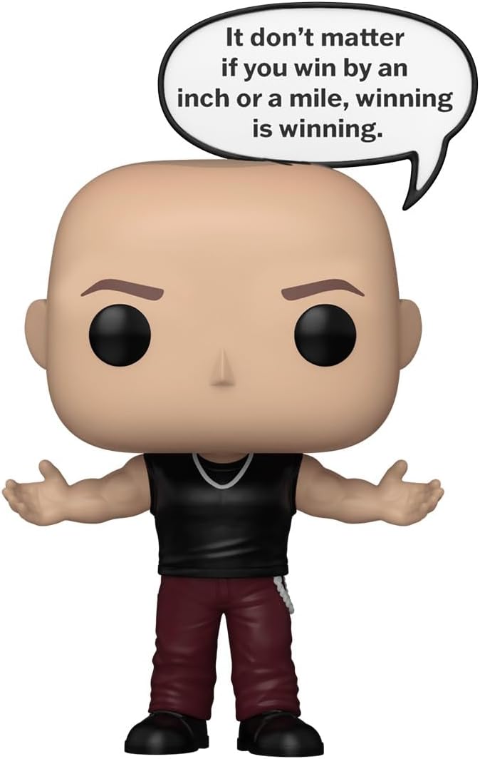 Funko POP! Sayings: Fast & Furious - Dominic Toretto - Sammelbare Vinylfigur - Geschenkidee - Offizielles Merchandise - Spielzeug für Kinder & Erwachsene - Modellfigur für Sammler und zur Ausstellung