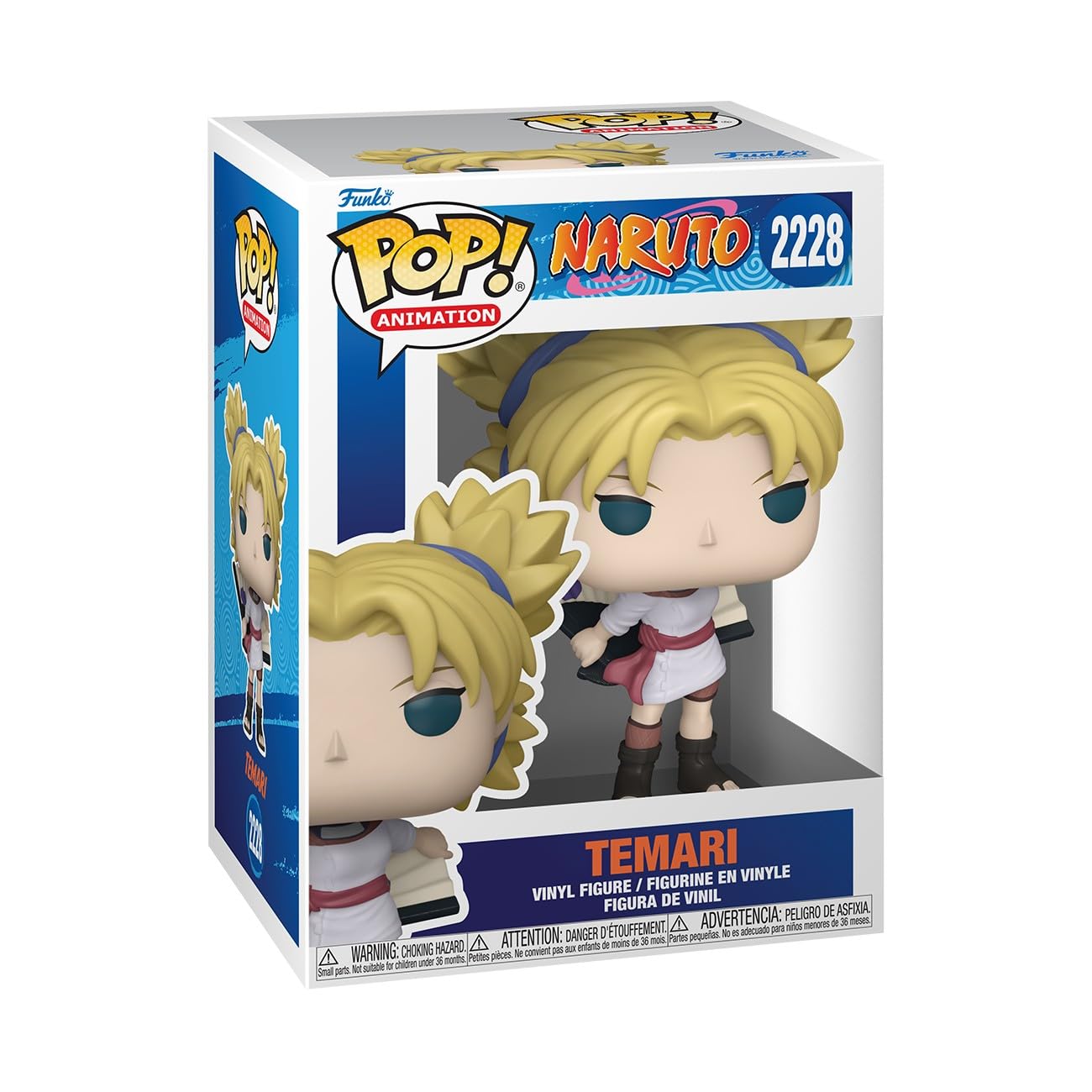 Funko POP! Animation: Naruto Classic - Temari - Collectable Vinyl Figure - Gift Idea - Official Merchandise - Toys For Kids & Adults - Model Figure for Collectors and Display