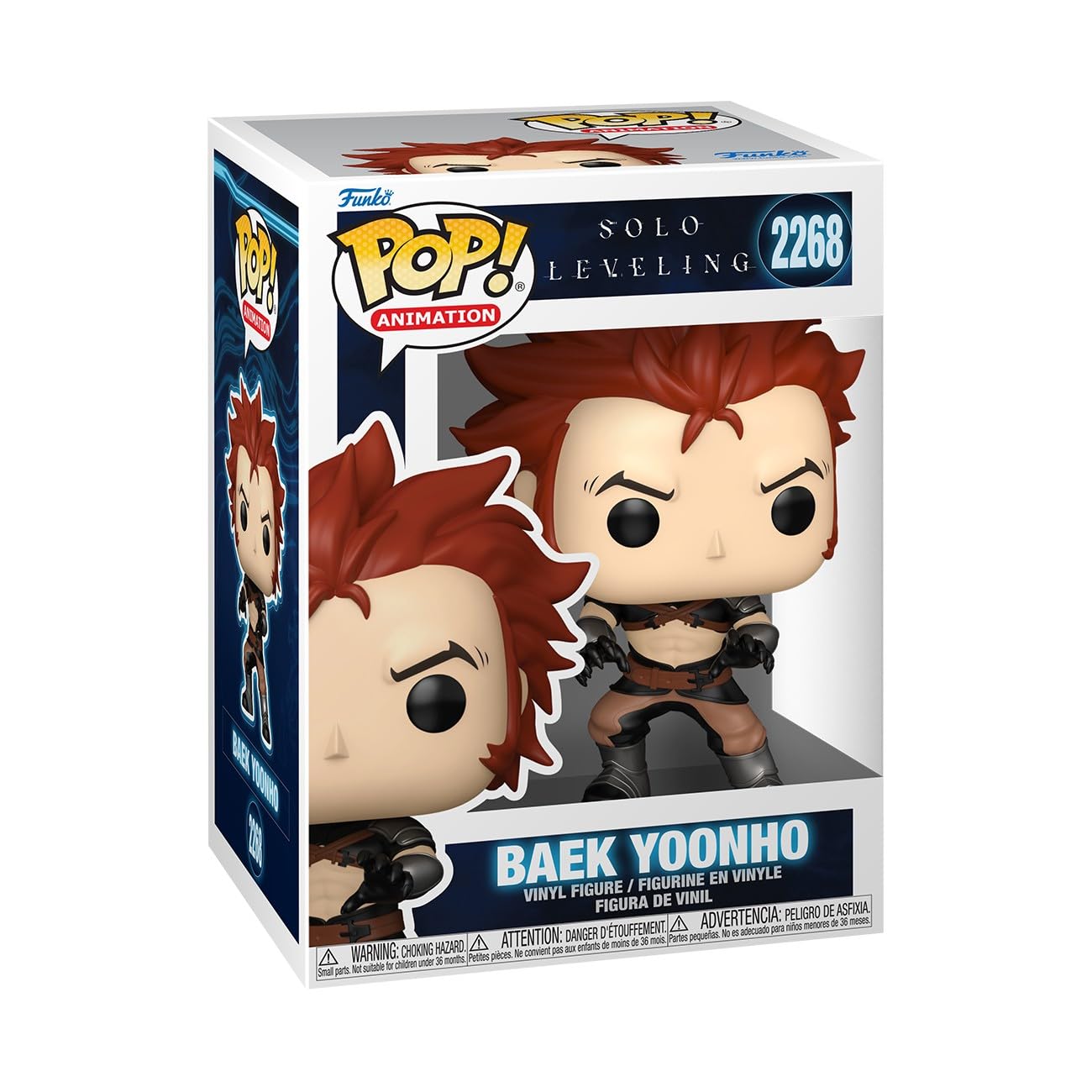 Funko POP! Animation: Solo Leveling Season 1- Baek Yoonho - Collectable Vinyl Figure - Gift Idea - Official Merchandise - Toys For Kids & Adults - Model Figure for Collectors and Display