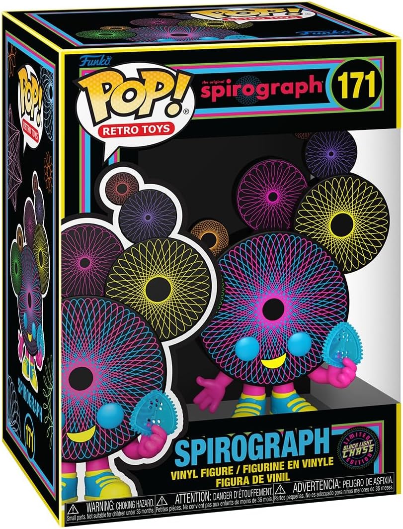 Funko POP! Games: Spirograph - 1 in 6 chance of receiving the rare Chase variant - Styles may vary - Collectable Vinyl Figure - Gift Idea - Official Merchandise - Toys For Kids & Adults