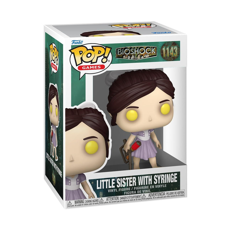Funko POP! Games: Bioshock S3 - Little Sister with Syringe - Collectable Vinyl Figure - Gift Idea - Official Merchandise - Toys For Kids & Adults - Model Figure for Collectors and Display