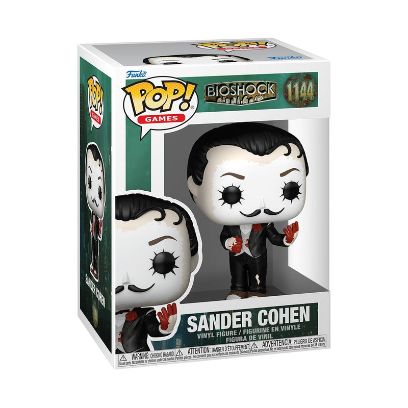 Funko POP! Games: Bioshock - Sander Cohen - Collectable Vinyl Figure - Gift Idea - Official Merchandise - Toys For Kids & Adults - Model Figure for Collectors and Display