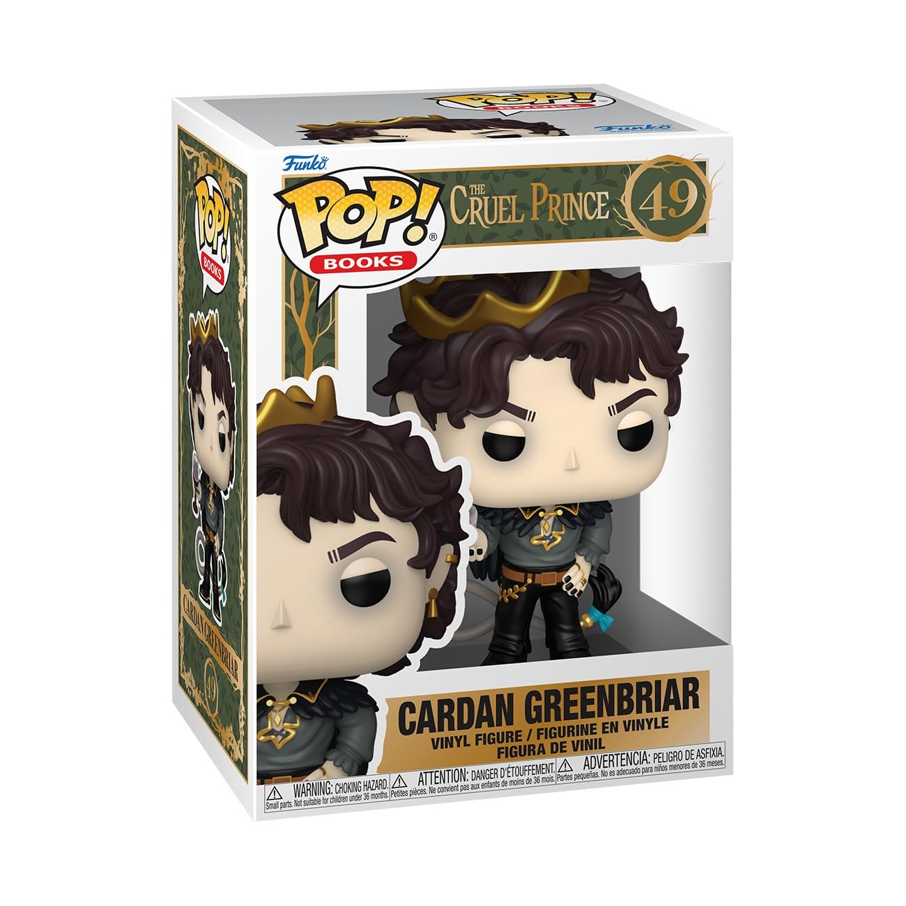 Funko POP! Books: The Folk of the Air Series - Cardan Greenbriar - Collectable Vinyl Figure - Gift Idea - Official Merchandise - Toys For Kids & Adults - Model Figure for Collectors and Display
