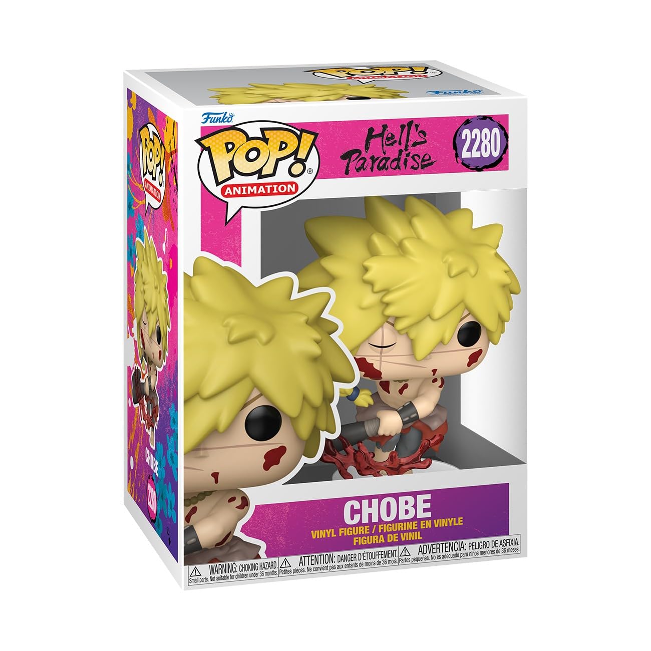 Funko POP! Animation: Hell's Paradise - Chobe - Collectable Vinyl Figure - Gift Idea - Official Merchandise - Toys For Kids & Adults - Model Figure for Collectors and Display