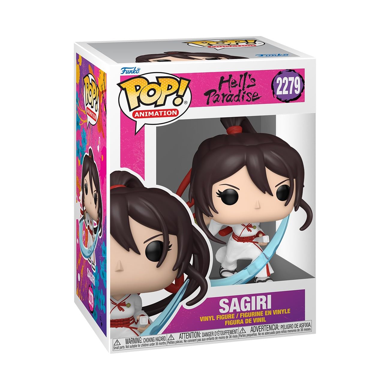 Funko POP! Animation: Hell's Paradise - Sagiri - Collectable Vinyl Figure - Gift Idea - Official Merchandise - Toys For Kids & Adults - Model Figure for Collectors and Display